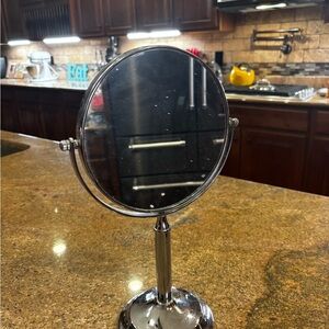 Elegant Chrome Vanity Mirror